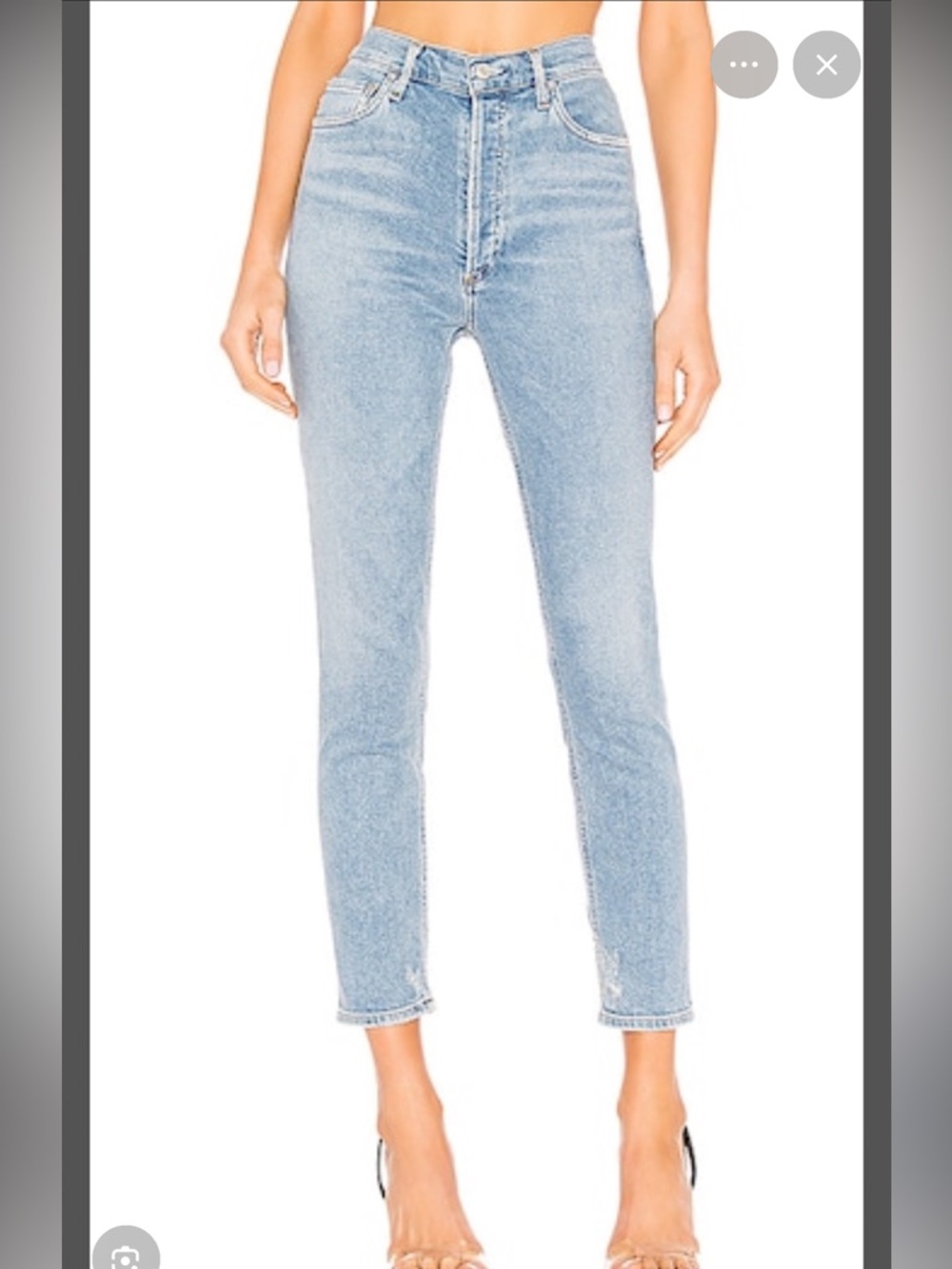 Agolde Nico High Rise Slim Fit in Embark